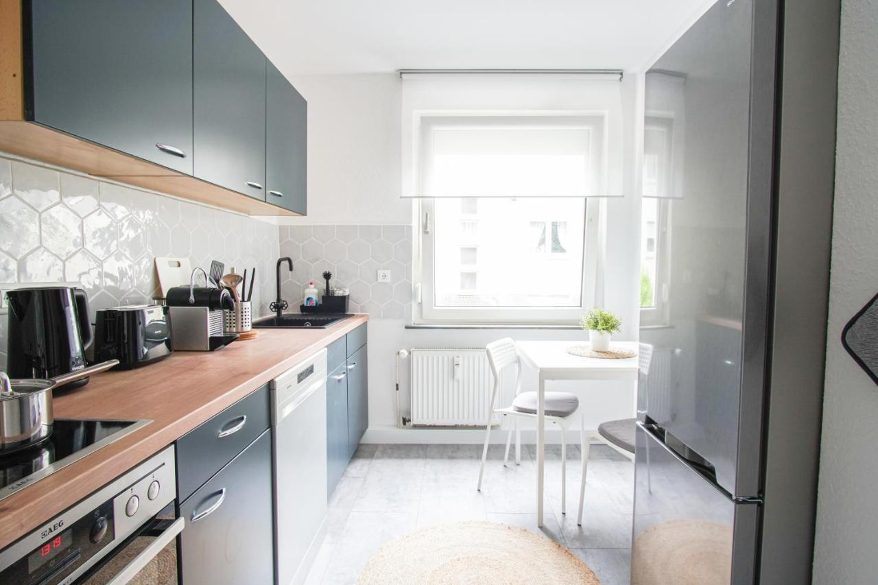 Homefy Bright And Cozy Holiday Apartment - Washer & Dryer - Free Parking Essen Eksteriør bilde